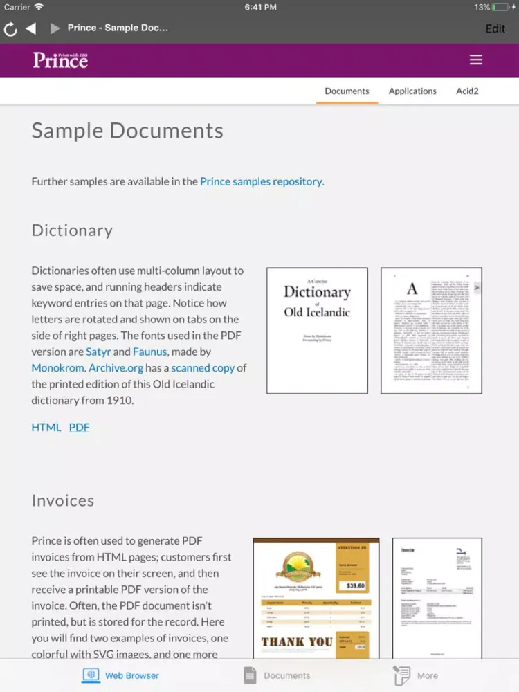 Documents Manager Pro iPad 应用截图