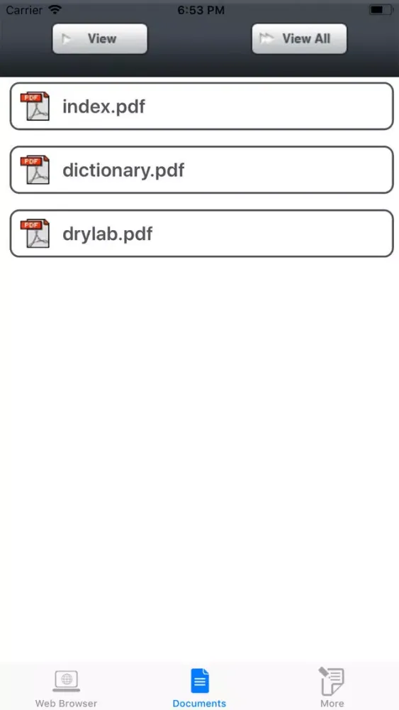 Documents Manager Pro应用截图