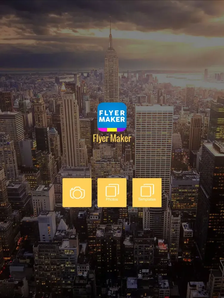 Flyer Maker iPad  스크린샷