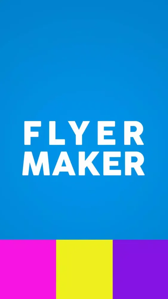 Captures d'écran de Flyer Maker Pro
