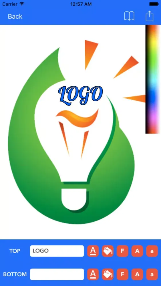 Tangkapan skrin Logo Builder Pro