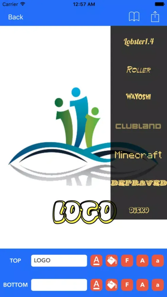 Tangkapan skrin Logo Builder Pro