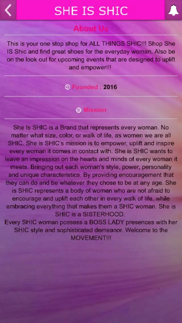 SHE IS SHIC Screenshots
