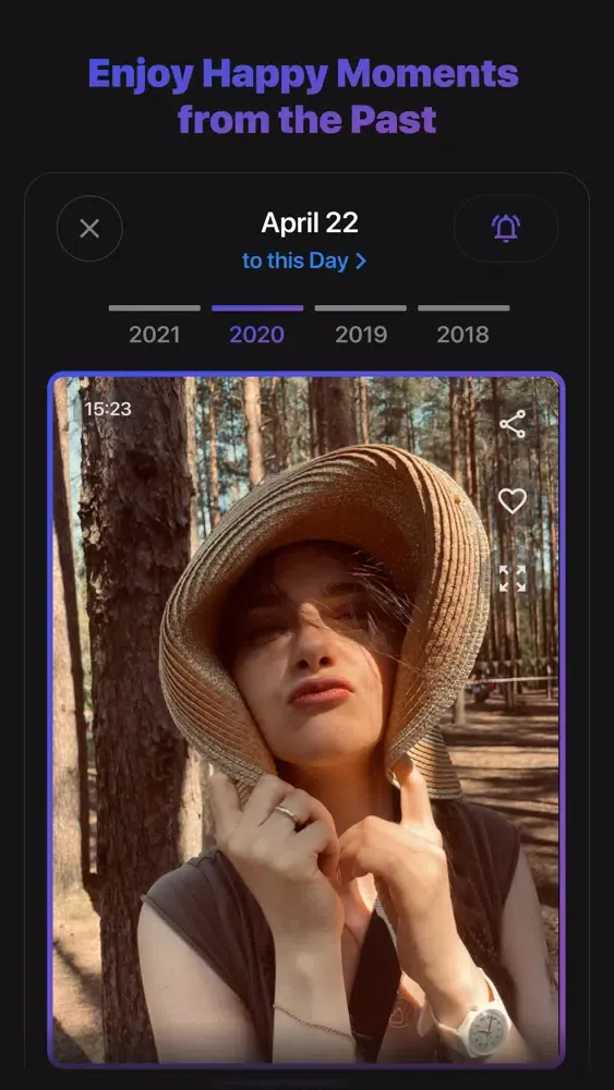 Captures d'écran de Flashback - photo on this day