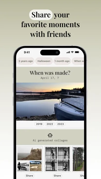 Ảnh chụp màn hình của Memora - relive memories again