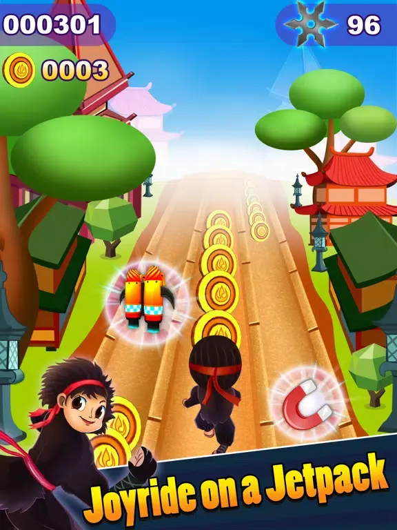 Ninja Baby Run - Fun Free Endless Runner Action Game! iPad  スクリーンショット