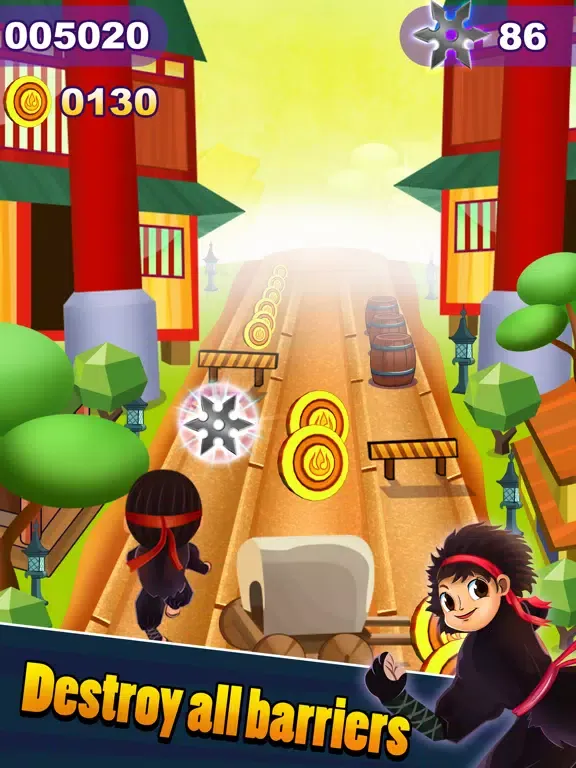 Ninja Baby Run - Fun Free Endless Runner Action Game! iPad  スクリーンショット