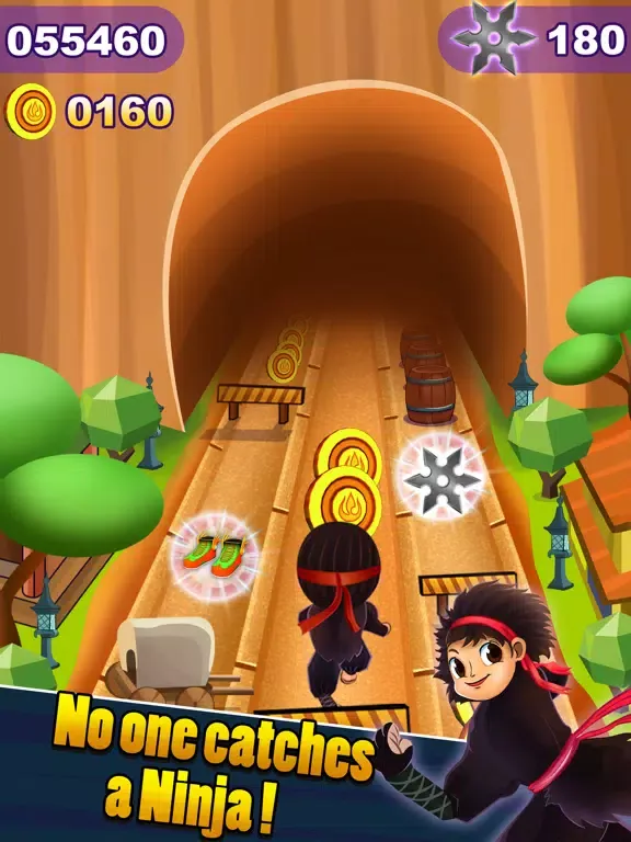 Ninja Baby Run - Fun Free Endless Runner Action Game! iPad  スクリーンショット