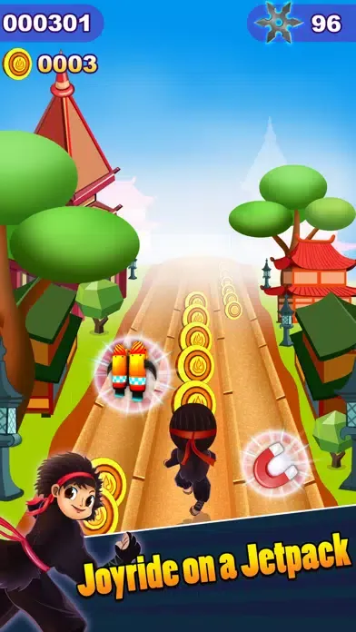 Ninja Baby Run - Fun Free Endless Runner Action Game! スクリーンショット