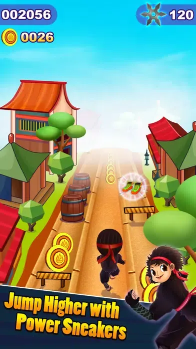 Ninja Baby Run - Fun Free Endless Runner Action Game! スクリーンショット