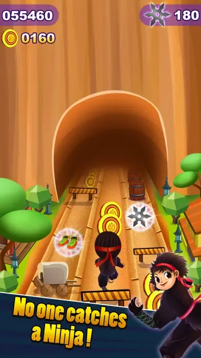 Ninja Baby Run - Fun Free Endless Runner Action Game! スクリーンショット
