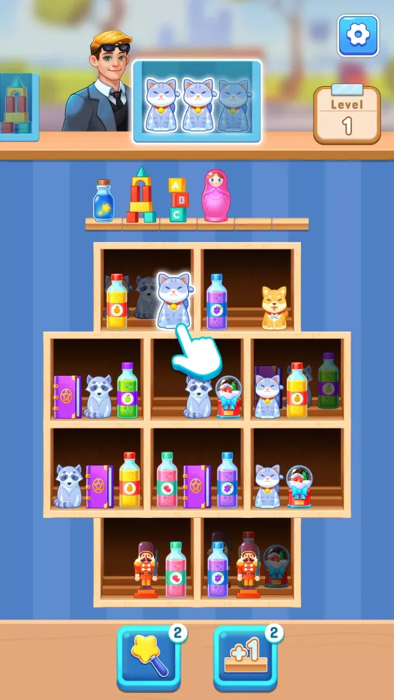 Zrzuty ekranu Shelf Jam Puzzle