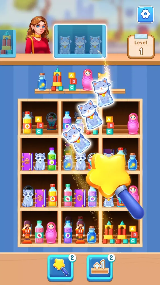 Zrzuty ekranu Shelf Jam Puzzle