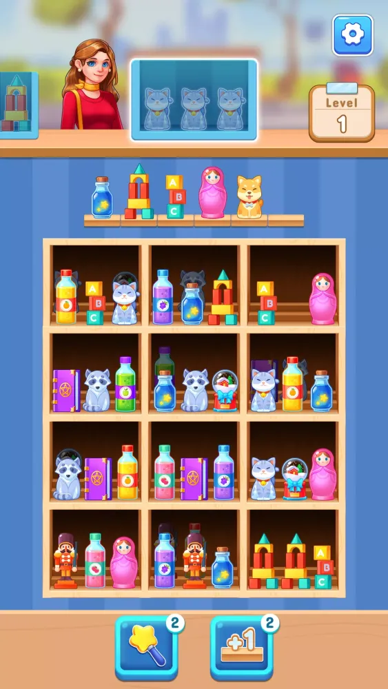 Zrzuty ekranu Shelf Jam Puzzle
