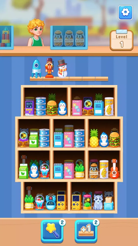 Zrzuty ekranu Shelf Jam Puzzle