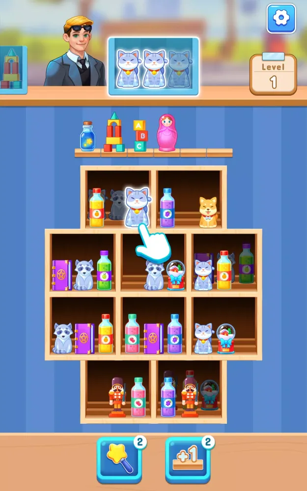 Zrzuty ekranu Shelf Jam Puzzle