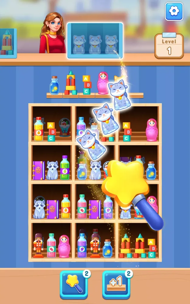 Zrzuty ekranu Shelf Jam Puzzle
