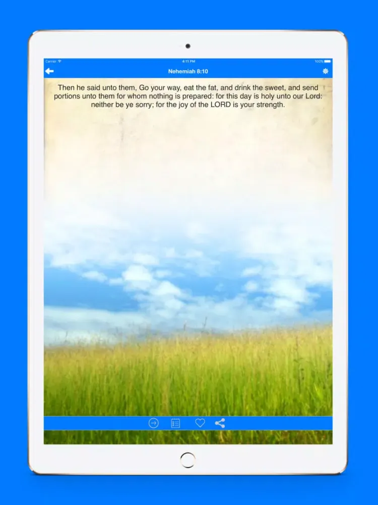 Capturas de tela do Bible Verses - encouraging and Inspirational verses iPad 