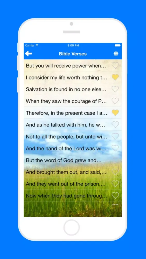 Capturas de tela do Bible Verses - encouraging and Inspirational verses