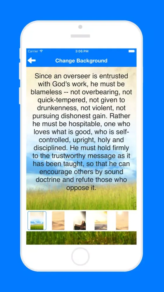 Capturas de tela do Bible Verses - encouraging and Inspirational verses