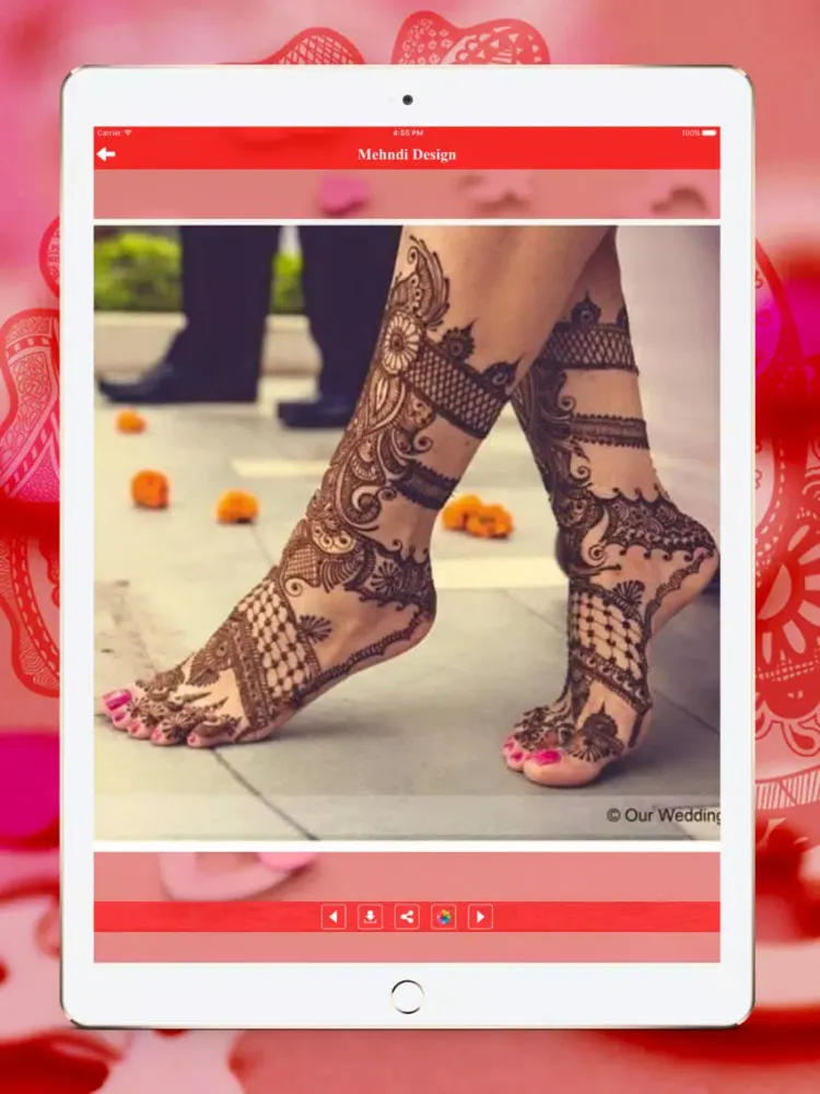 Mehndi Designs Art iPad  Ekran Görüntüleri
