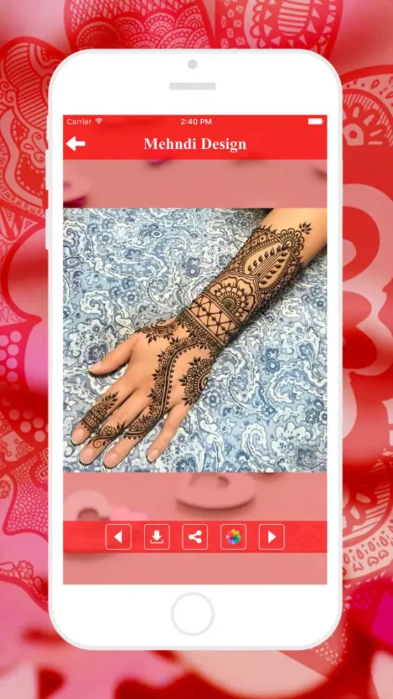 Mehndi Designs Art Ekran Görüntüleri