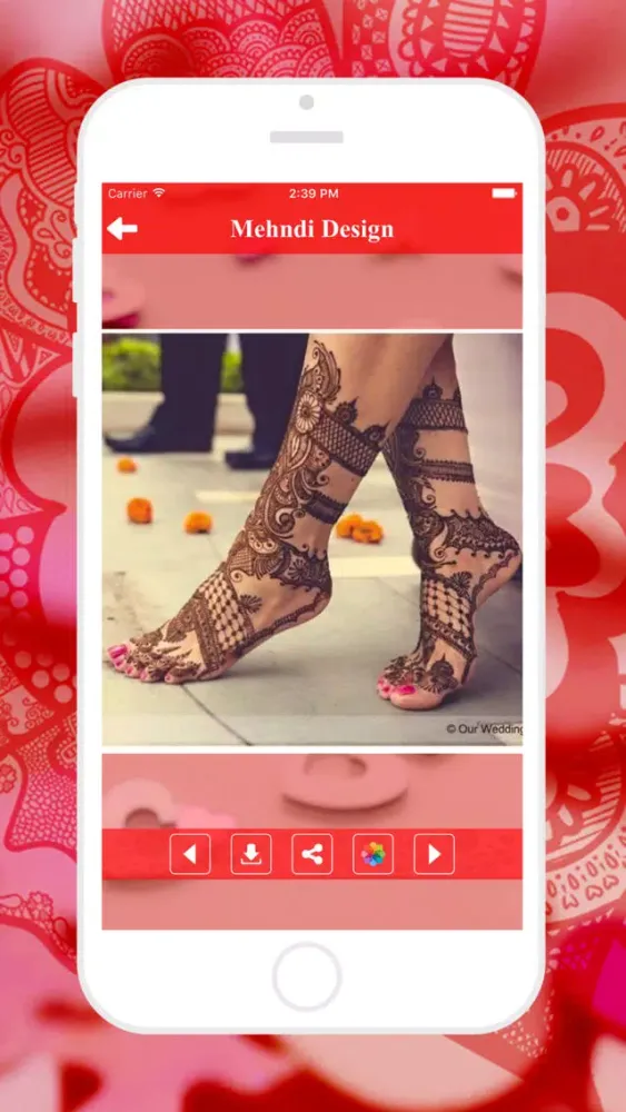 Mehndi Designs Art Ekran Görüntüleri