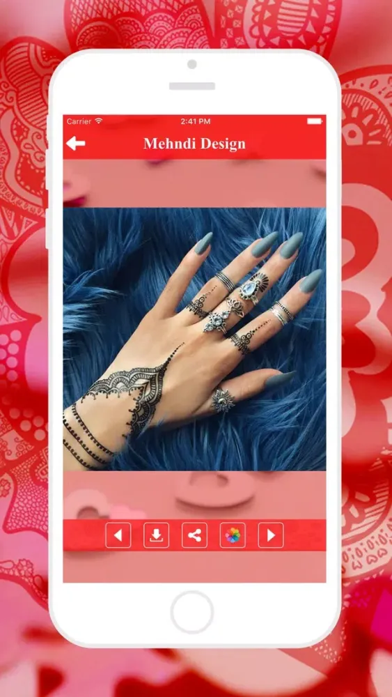 Mehndi Designs Art Ekran Görüntüleri