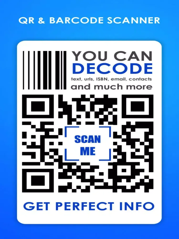 Tangkapan skrin QR Code Scanner & QR Generator iPad 