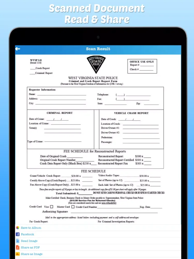 تصاویر Cam Scanner-Doc Scanner & OCR iPad 
