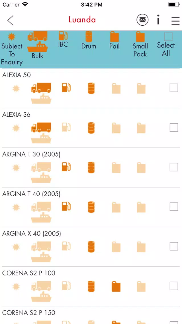 Shell Marine Products Screenshots