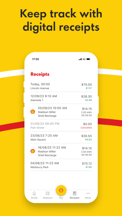 Shell: Fuel, Charge & More স্ক্রিনশট