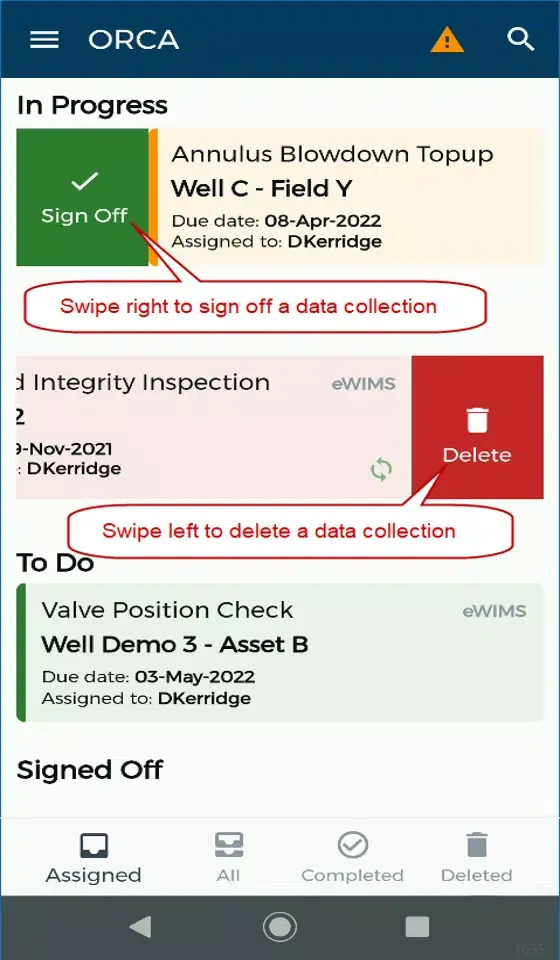 Tangkapan layar Shell ORCA