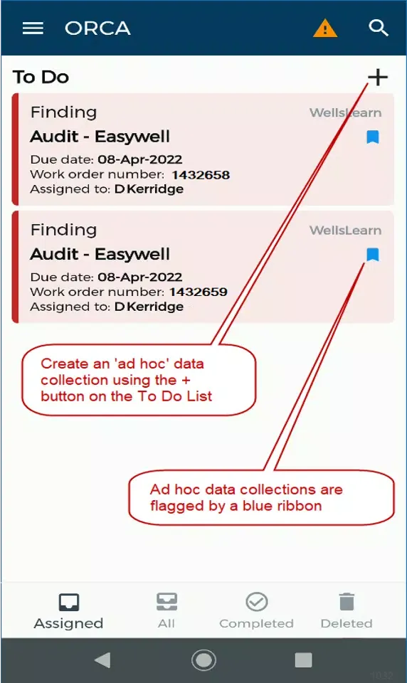 Tangkapan layar Shell ORCA
