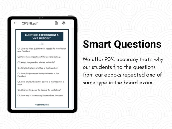 ICSEIMPNOTES iPad 应用截图