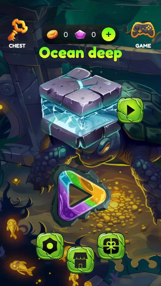 Tangkapan layar Turtle Defender