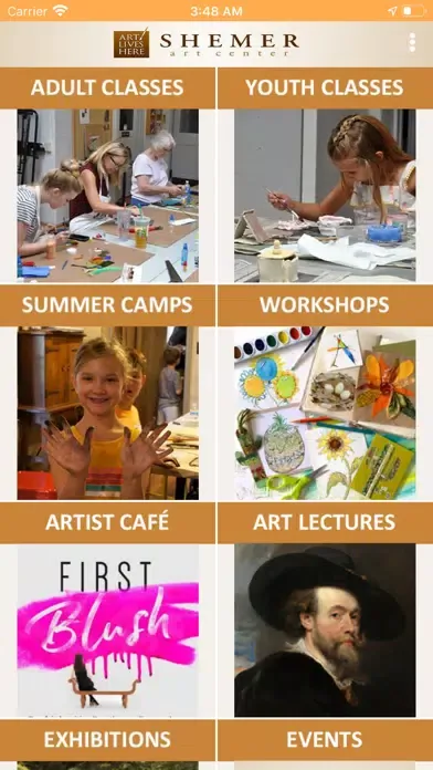 Ảnh chụp màn hình của Shemer Art Center