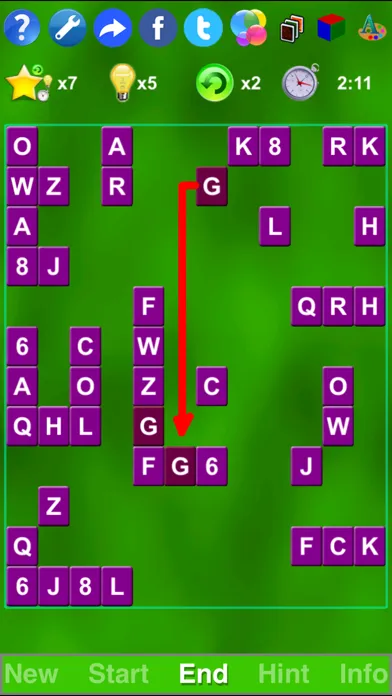 Tangkapan layar ABC Super Solitaire by SZY
