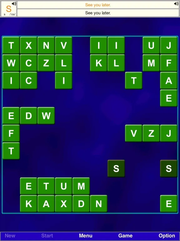 Alphabet Solitaire English iPad  Screenshots