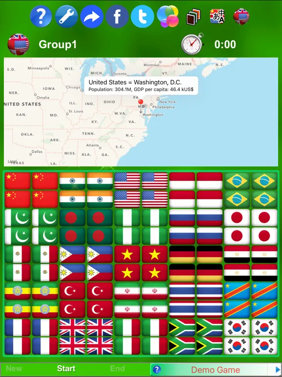 Flag Solitaire by SZY iPad  Ekran Görüntüleri