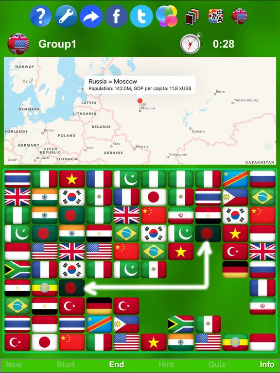 Flag Solitaire by SZY iPad  Ekran Görüntüleri