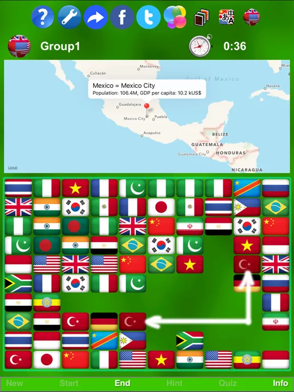 Flag Solitaire by SZY iPad  Ekran Görüntüleri