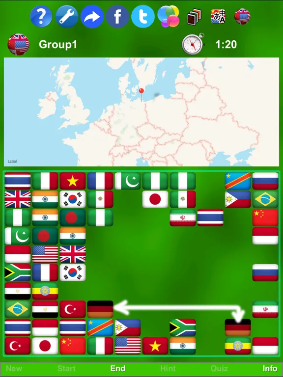 Flag Solitaire by SZY iPad  Ekran Görüntüleri