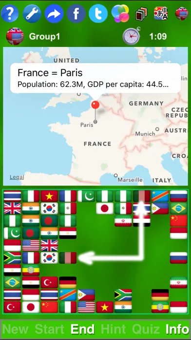 Flag Solitaire by SZY Ekran Görüntüleri