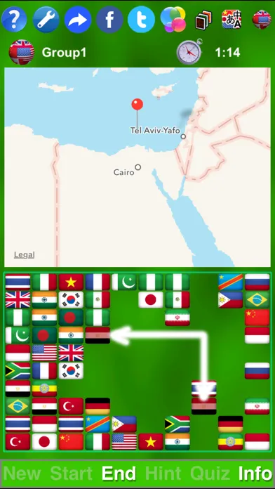 Flag Solitaire by SZY Ekran Görüntüleri