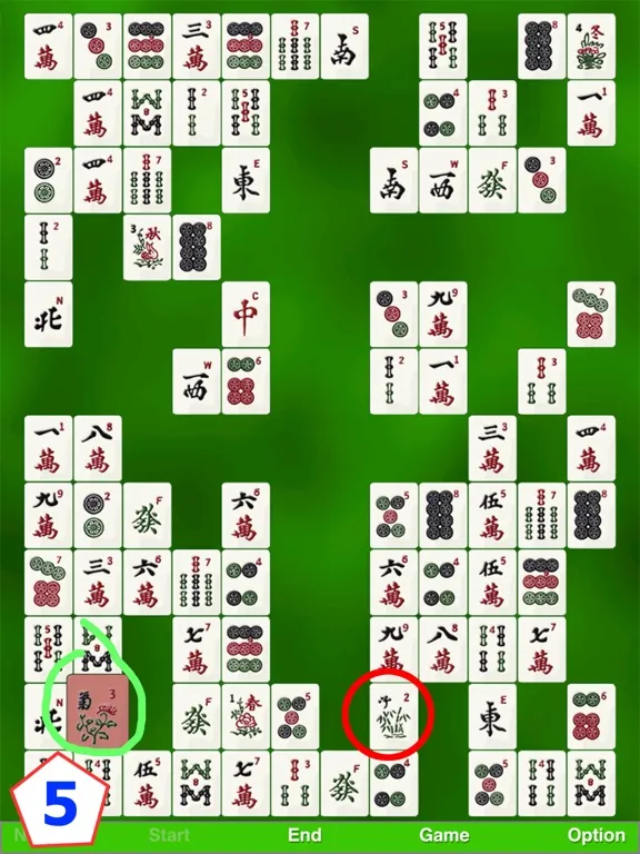 Tangkapan layar zMahjong 2 Concentration iPad 