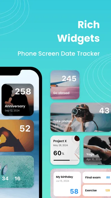 The Countdown Widget App Ekran Görüntüleri