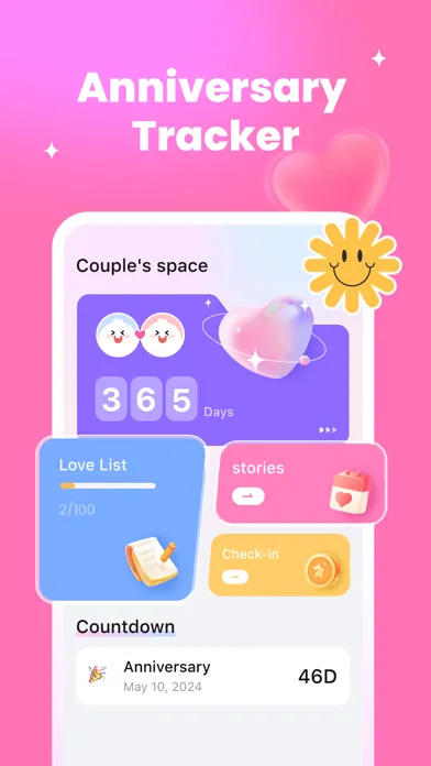 ภาพหน้าจอของ My Love Days - Couple Widget
