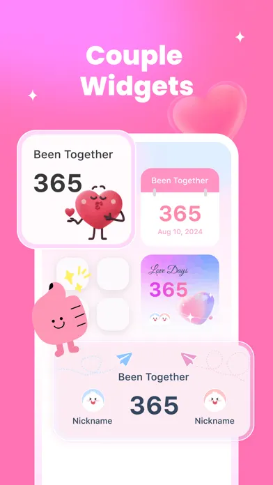 ภาพหน้าจอของ My Love Days - Couple Widget