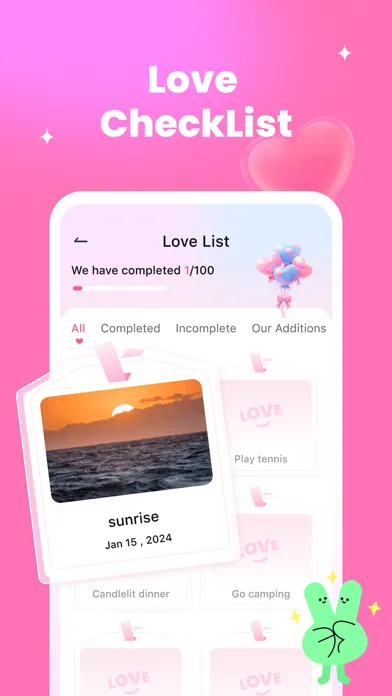 ภาพหน้าจอของ My Love Days - Couple Widget